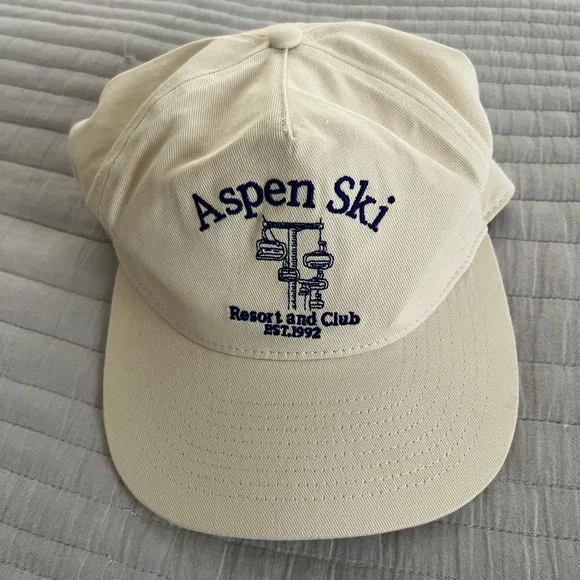 Coney Island Picnic Aspen Ski Baseball Cap - Picture 2 of 5